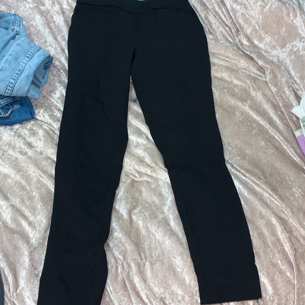 Black formal pants